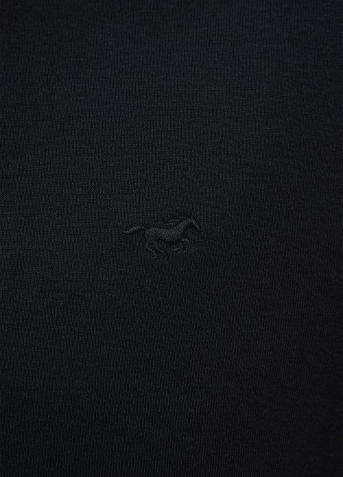 Meski T Shirt Mustang Jeans Allen Black - 1014662-4142