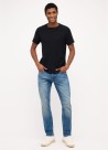 Meski T Shirt Mustang Jeans Allen Black - 1014662-4142