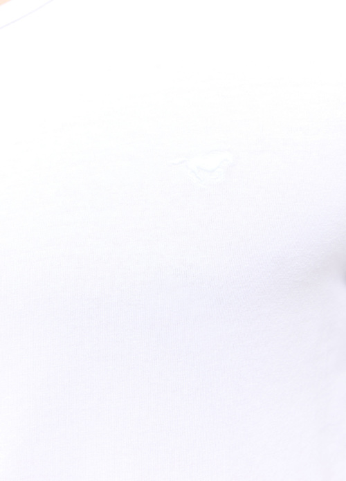 Mski T Shirt Mustang Jeans Amado V Neck 2 Pack General White - 1014664-2045