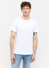 Meski T Shirt Mustang Jeans Allen 2 Pack White - L880BL01