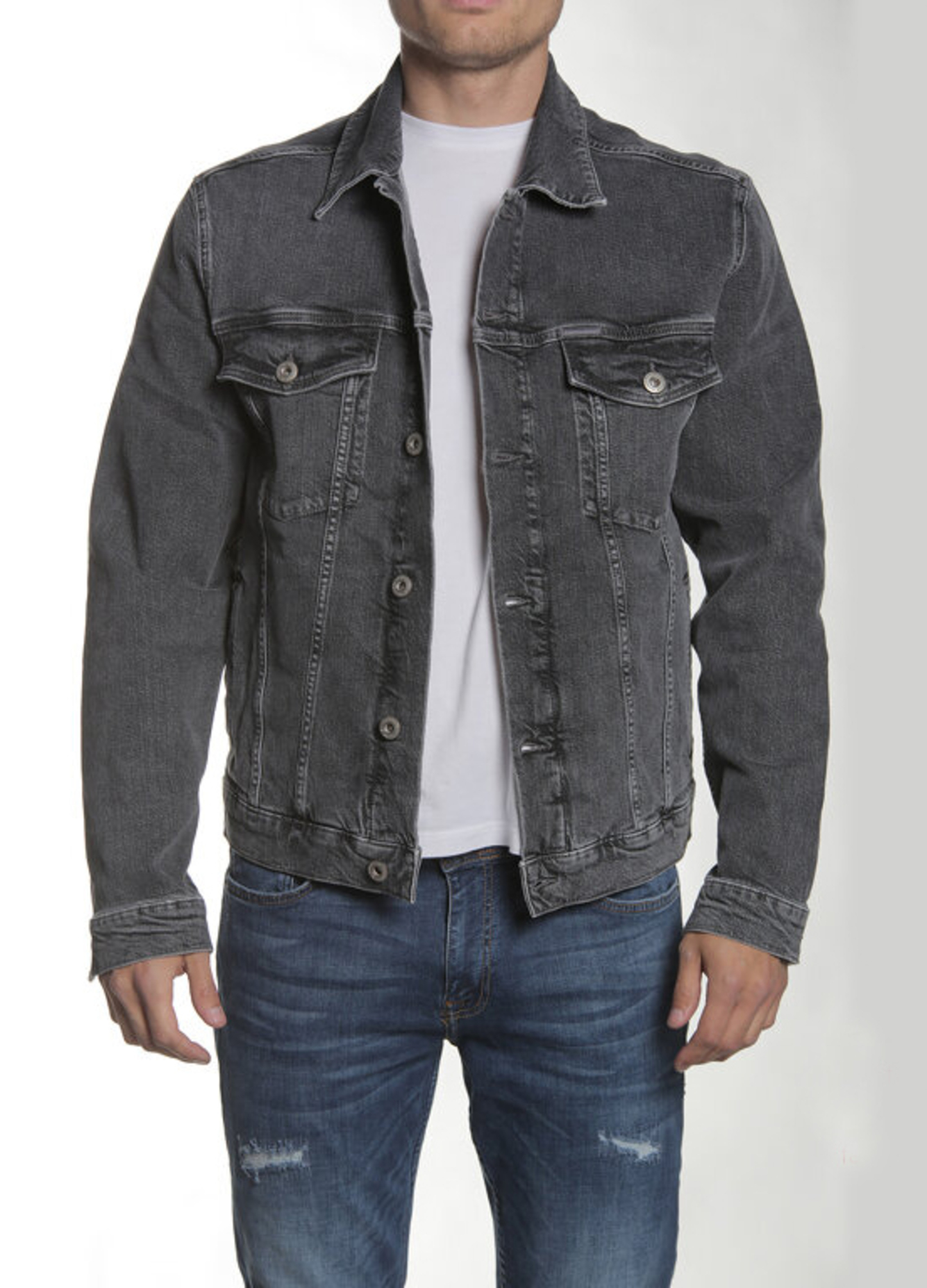 Cross Jeans Denim Jacket Grey 006 - A-320-006