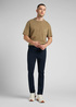 Meskie Spodnie Materialowe Lee Slim Chino Deep Navy - L71LTY64