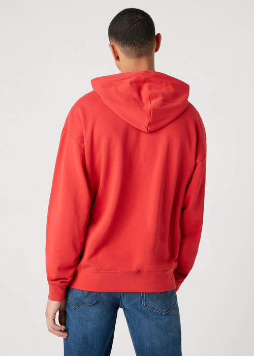 Wrangler® Hoodie - Rococco Red