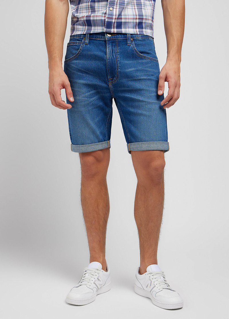 Meskie Szorty Dzinsowe Lee Five Pocket Short Warm Bliss - 112349234