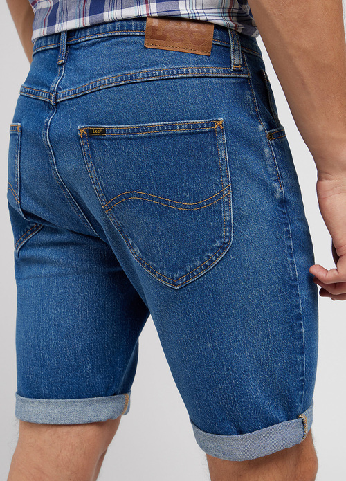 Meskie Szorty Dzinsowe Lee Five Pocket Short Warm Bliss - 112349234