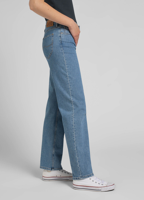 Damskie Spodnie Dzinsowe Lee Jane Partly Cloudy - L34QBEPA