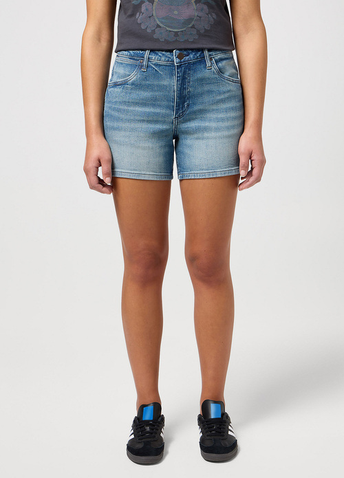 Wrangler Boyfriend Short - Shoreline 112351036