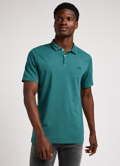 Lee Jersey Polo Evergreen - 112349966