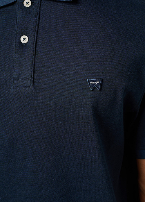 Wrangler® Polo Shirt - Black Iris
