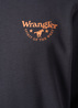 Wrangler Graphic Crew Sweat Faded Black - 112351254