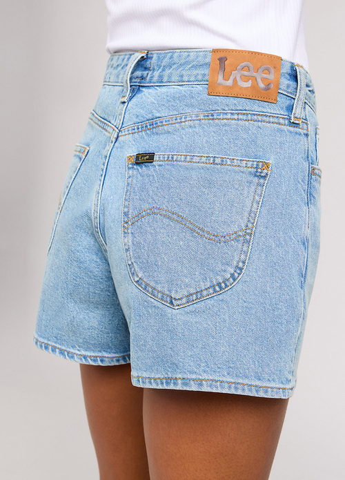 Damskie Szorty Dzinsowe Lee Carol Short Light Dew - 112349019