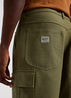 Meskie Szorty Materialowe Lee Cargo Short Olive Green - 112349193