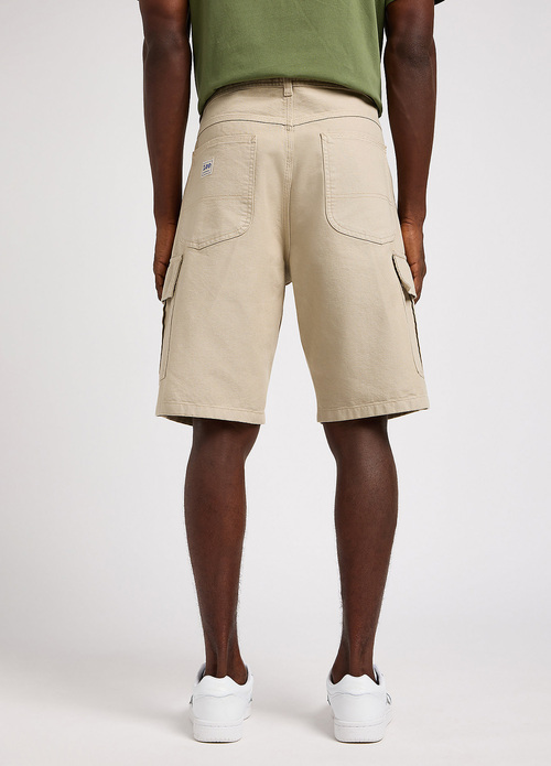 Meskie Szorty Materialowe Lee Cargo Short Light Stone - 112349316