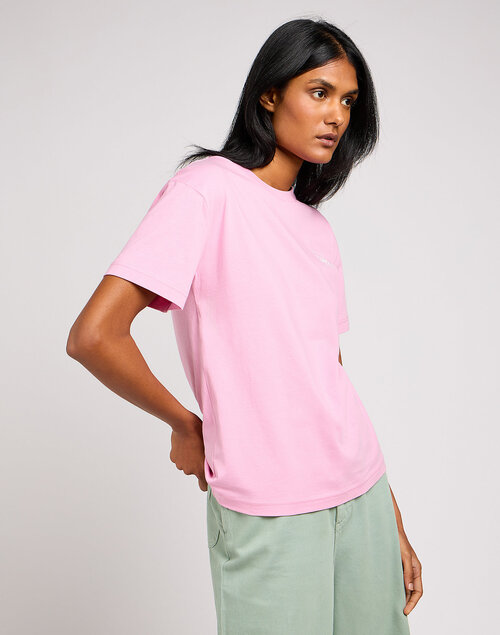Lee Relaxed Crew Tee Sugar Lilac