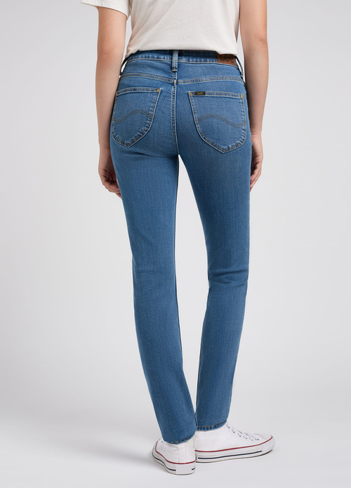 Damskie Spodnie Dzinsowe Lee Scarlett High Palette Cleanser - 112351119