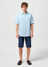 Wrangler One Pocket Shirt Dream Blue - 112352188
