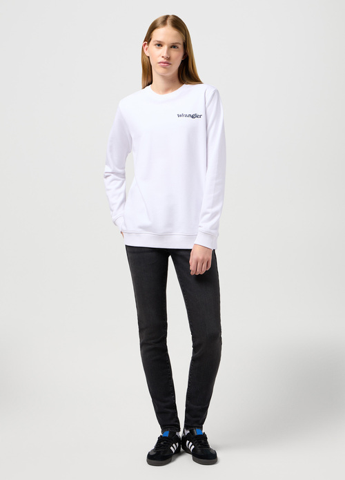 Damskie Spodnie Dzinsowe Wrangler Skinny Black - 112351746