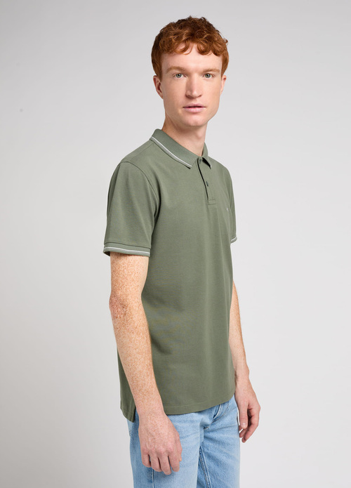 Lee® Pique Polo - Fort Green