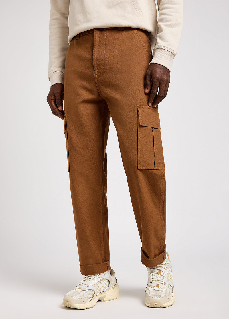 Meskie Spodnie Materialowe Lee Cargo Acorn - 112349315