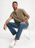 Cross Jeans Button Tshirt Khaki - 15917-002