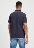 Cross Jeans Button T Shirt Navy 001 - 15935-001