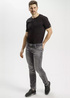 Cross Jeans® Button T-shirt - Black (020)