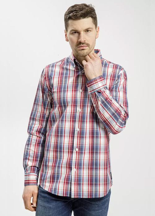 Cross Jeans® Shirt - Red Check