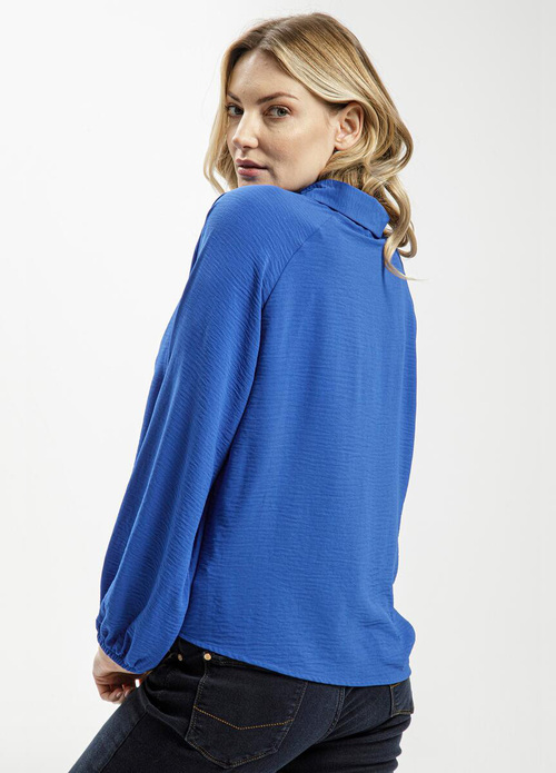 Cross Jeans® V-Neck Shirt - Bright Blue (538)