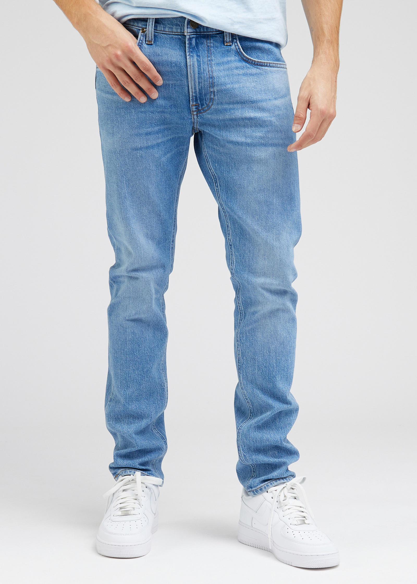 Meskie Spodnie Dzinsowe Lee Luke Working Man Worn - L719OWC17