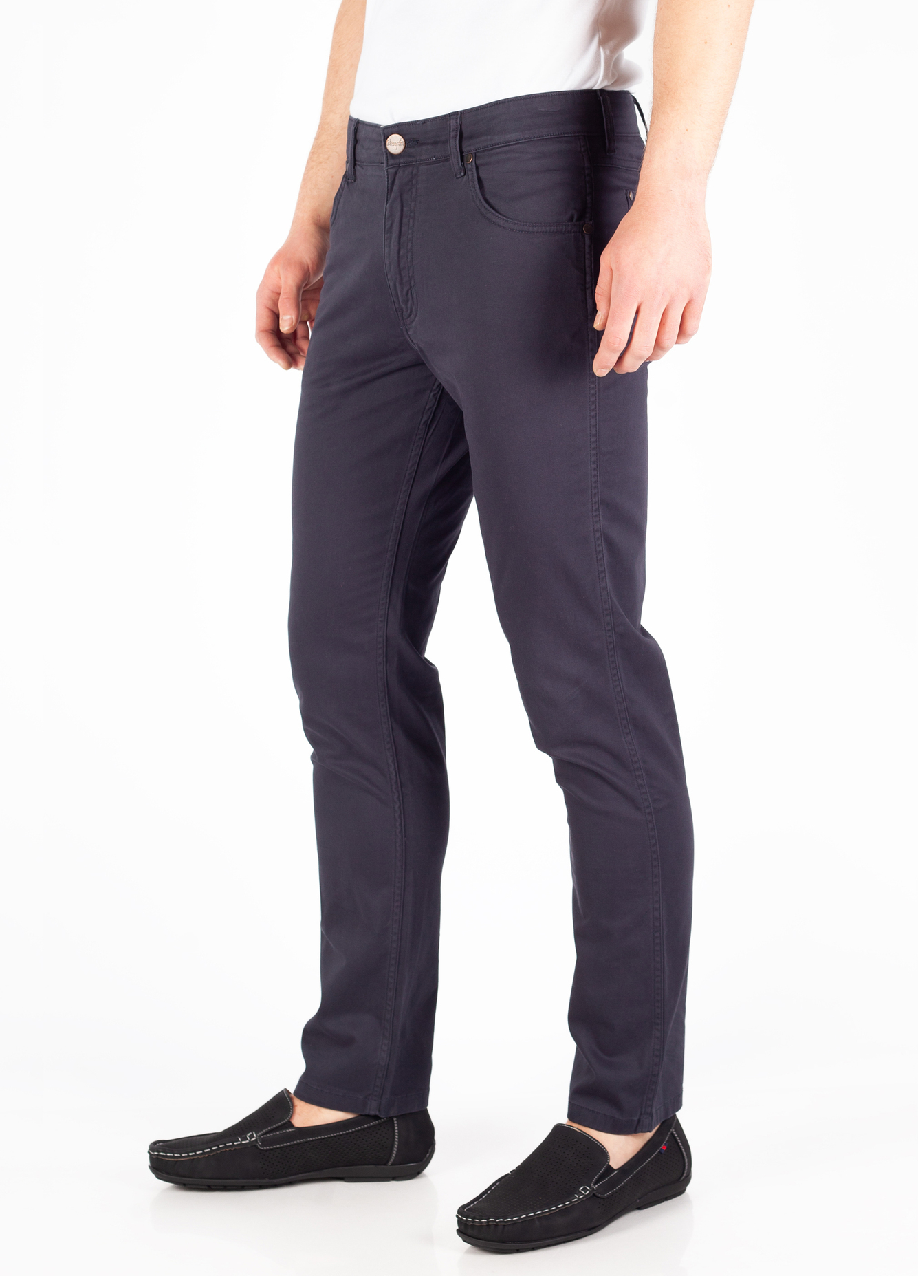 Meskie Spodnie Dzinsowe Wrangler Greensboro Dark Navy - 112353072