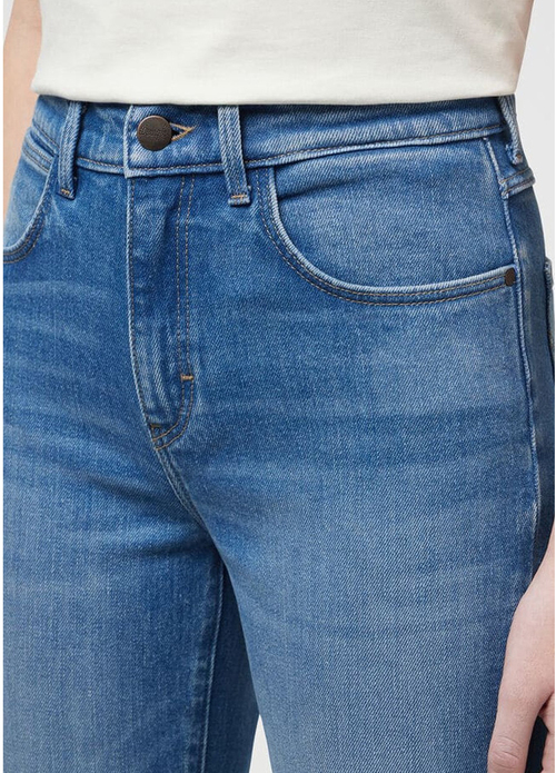 Damskie Spodnie Dzinsowe Wrangler Slim Mid Wash - 112351744