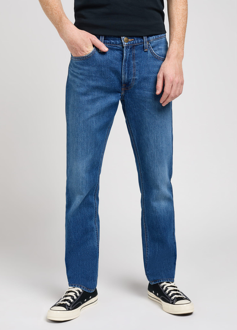 Meskie Spodnie Dzinsowe Lee Daren Dark Skye - 112350159