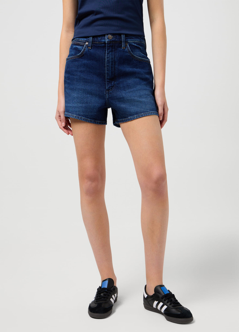 Damskie Szorty Dzinsowe Wrangler Festival Short Soul - 112351747