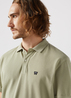 Meska Koszulka Polo Wrangler Ss Polo Tee Tea Leaf - 112350462