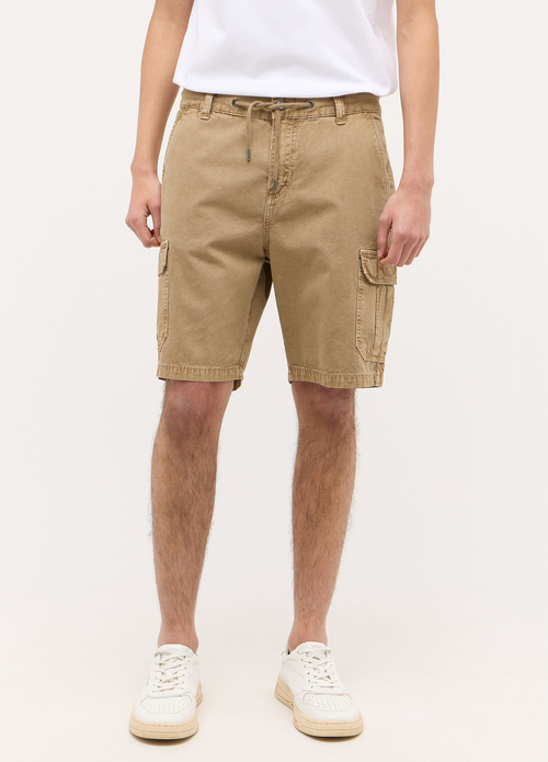 Mustang Jeans Houston Cargo Shorts - Lemon Pepper 1015148-3375