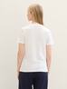Tom Tailor Long Sleeve V Neck T Shirt Whisper White - 1041533-10315