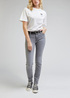 Damskie Spodnie Dzinsowe Lee Elly Grey Veil - L305GSB41