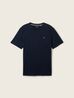 Tom Tailor Basic T Shirt Sky Captain Blue - 1040902-10668