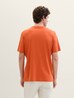 Meski T Shirt Tom Tailor Basic T Shirt Marocco Orange - 1040902-12883