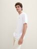 Meski T Shirt Tom Tailor Basic T Shirt White - 1040902-20000