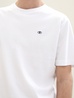 Meski T Shirt Tom Tailor Basic T Shirt White - 1040902-20000