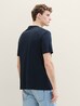 Meski T Shirt Tom Tailor T Shirt With Print Sky Captain Blue - 1041793-10668