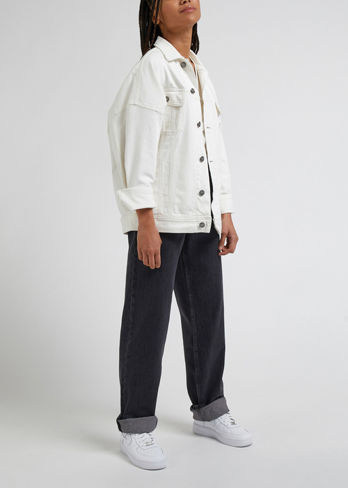 Damskie Spodnie Dinsowe Lee Jane Evening Dark - L34QBBB34