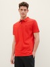 Tom Tailor® Basic Polo With Contrast - Basic Red