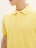 Tom Tailor Basic Polo With Contrast Sunny Yellow - 1031006-34663