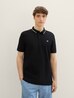 Denim Tom Tailor® Basic Polo Shirt - Black