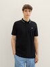 Denim Tom Tailor Basic Polo Shirt Black - 1040473-29999 Denim Tom Tailor Basic Polo Shirt Black - 1040473-29999