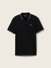 Denim Tom Tailor Basic Polo Shirt Black - 1040473-29999 Denim Tom Tailor Basic Polo Shirt Black - 1040473-29999