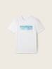 Denim Tom Tailor T Shirt Denim White - 1042045-20000