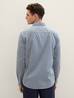 Meska Koszula Materialowe Tom Tailor Textured Shirt Navy Blue Small Structure - 1040129-34707